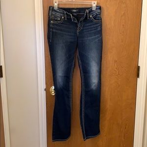 COPY - Silver brand bootcut jeans 27x33